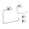 Kibi Cube 4-Piece Bathroom Hardware Set C-KBA15-4CH-2 - alternate 1